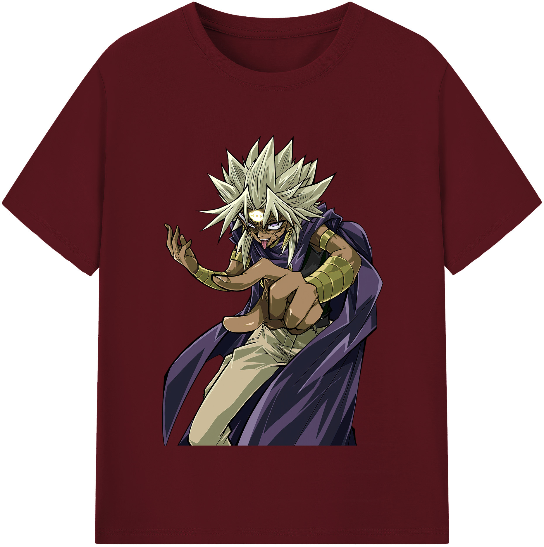 （画像用） 遊☆戯☆王 Yu-Gi-Oh! 綿100％半袖Tシャツ（フロントプリント）